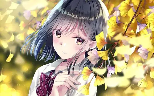 性感甜美动漫美女高清桌面壁纸