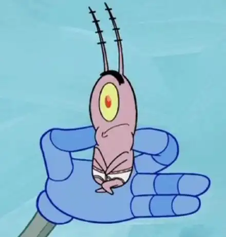 《海绵宝宝》里面有一个反派角色叫痞老板,身体短小