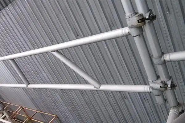 脚手架的横杆和立杆怎么焊?怎样设计不易断裂