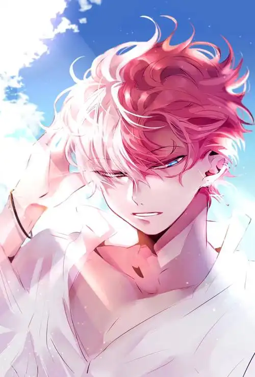 漫画 帅气 高清 模糊 男生 男头 酷拽 画师 壁纸 背景 动漫 清新 黑白