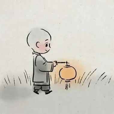 高清小和尚头像图片超萌可爱