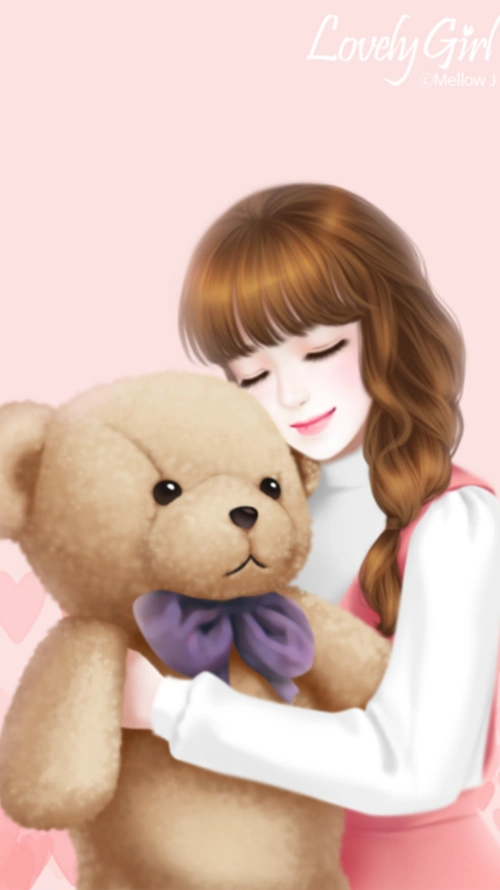 enakei韩国手绘少女