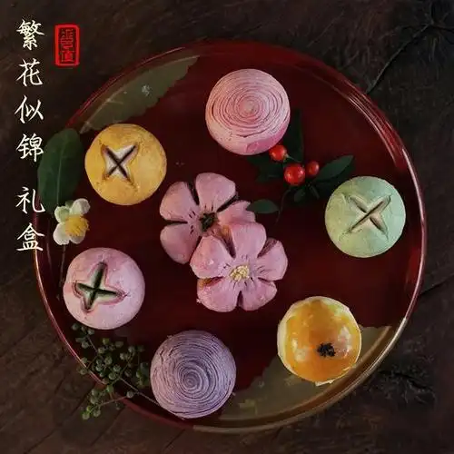 莲年有鱼&繁花似锦糕点礼盒 南宋古法手作点心 莲年有鱼 和美团圆