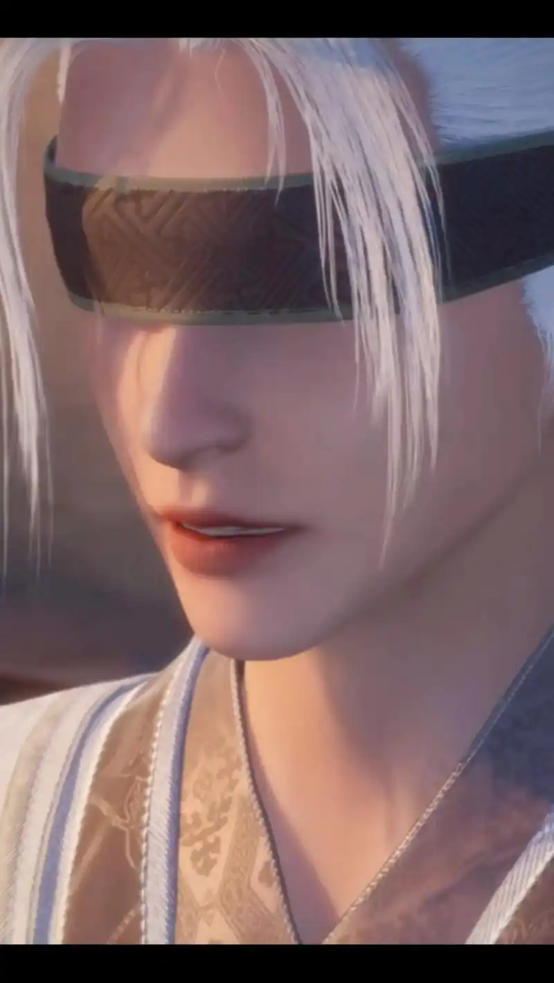 蒙眼加白发,一整个帅炸#张子凡#不良人拿捏了我的国漫审美 - 抖音