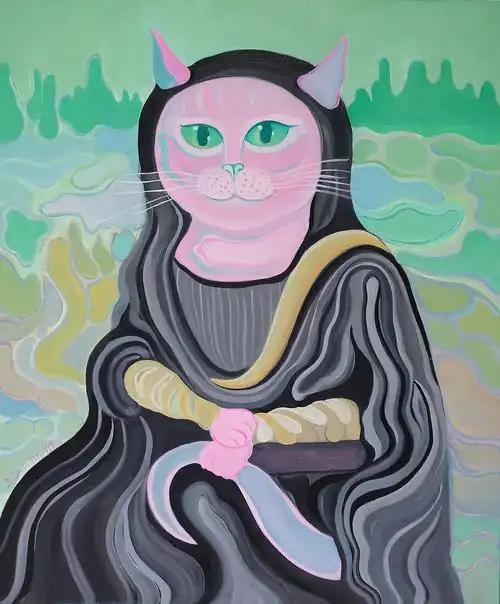 安猫之蒙娜丽莎