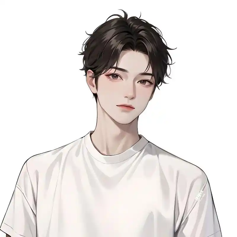 男生头像|白衬衫