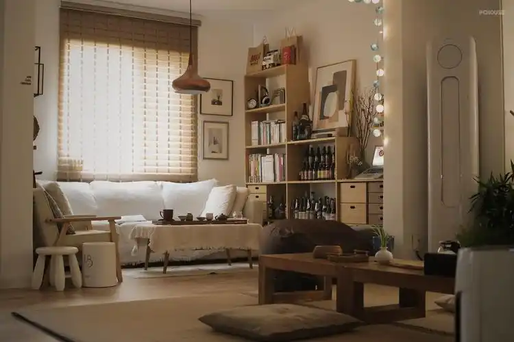 住宅公寓装修案例_日系小户型原木咖啡馆民宿风格住宅_太平洋家居网