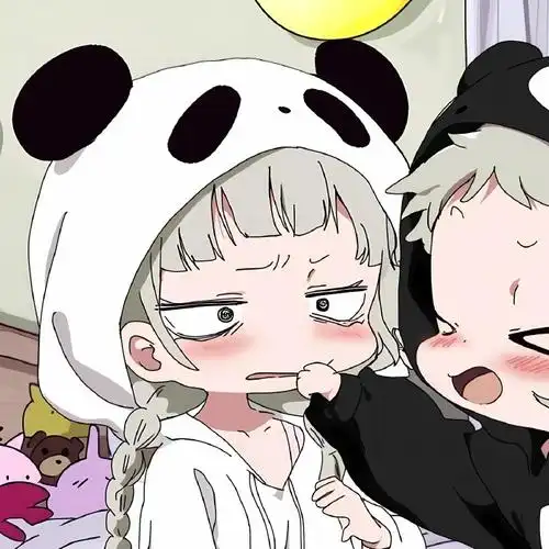 可爱动漫情侣头像