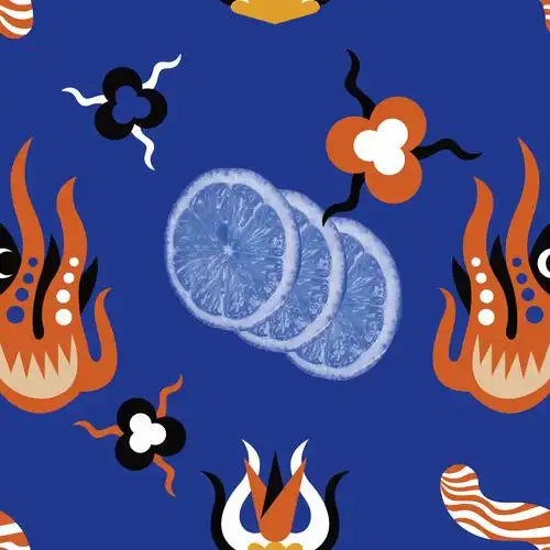 四方连续图练习-图案-平面-设计作品-中国设计之窗