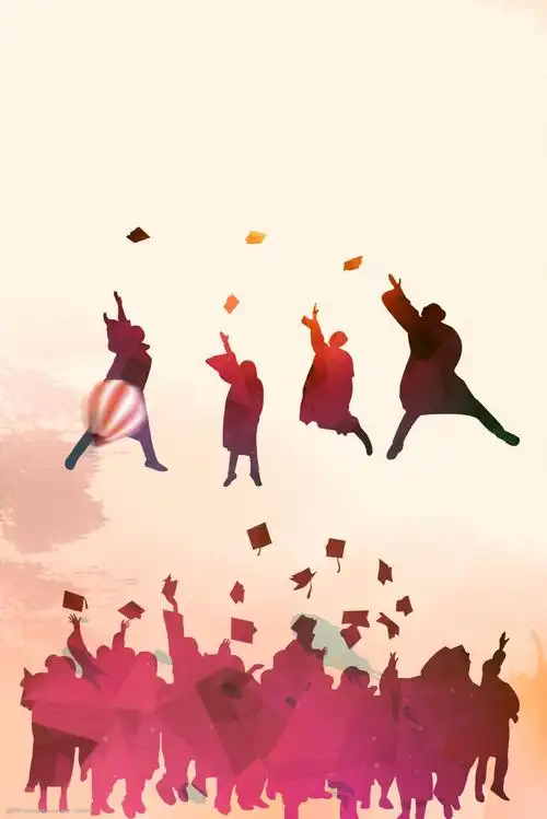 风海报banner背景 毕业季 黄色背景 简约风格 云 淘宝 天猫 海报背景