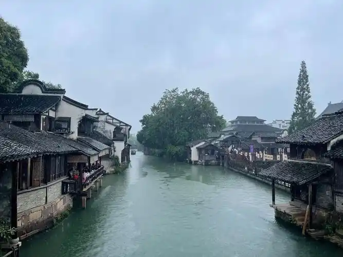 乌镇美景尽收眼底.晴乌镇不如雨乌镇,今日体验到了烟雨江南[爱 - 抖音
