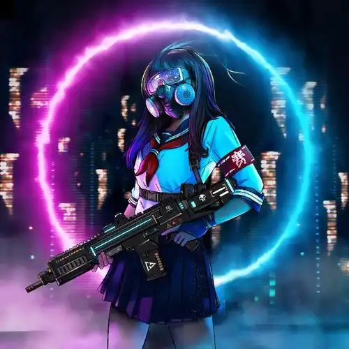 超燃jk电竞女生头像图片