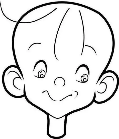 画像简笔画自己的肖像画简笔画敬爱的邓爷爷简笔画小学生肖像画简笔画