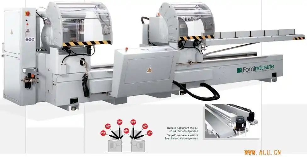 数控双头锯切割_铝合金门窗制作工具-飞幕机械制造(上海)有限公司