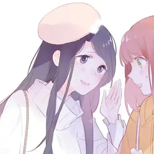 二次元闺蜜头像
