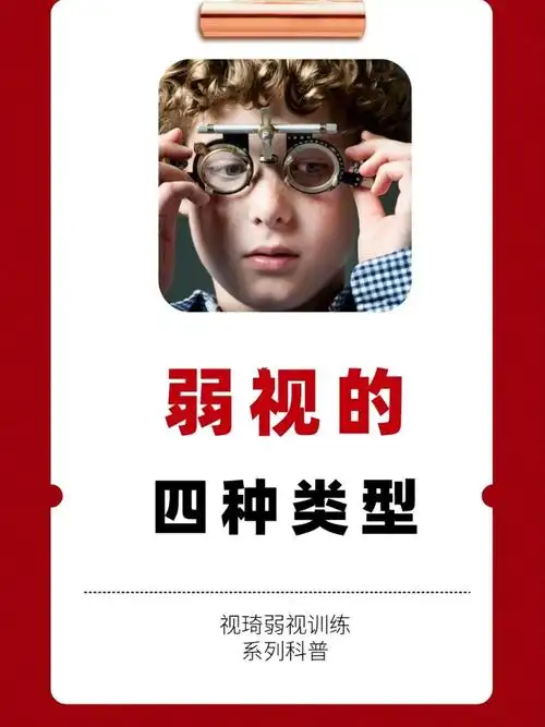 弱视的四种类型