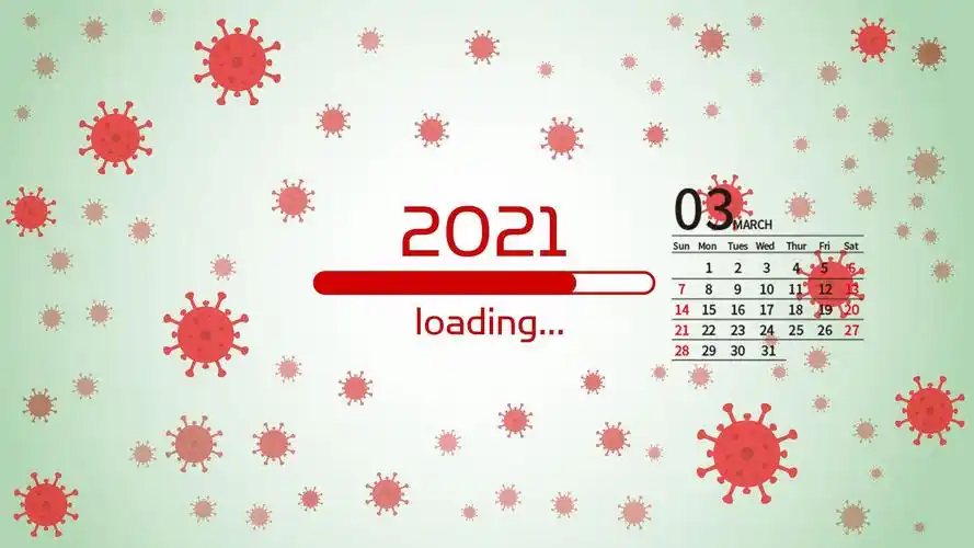 2021年3月创意高清日历图片壁纸