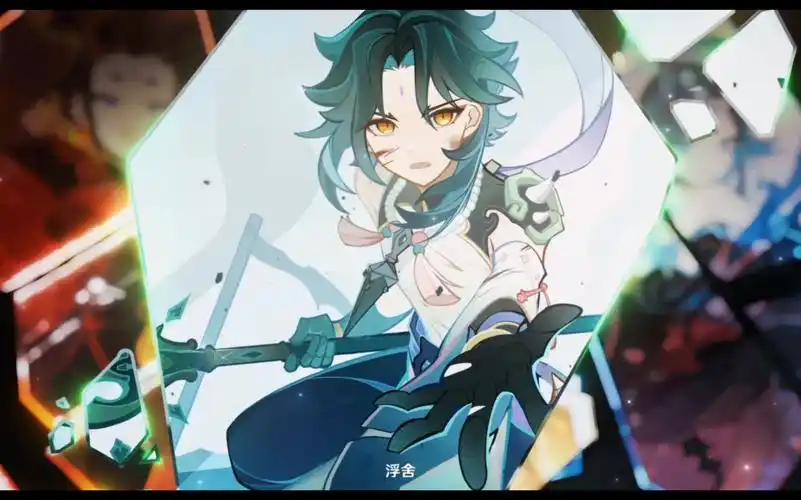 "原神里那些刀人的画面"