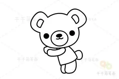 可爱的小熊怎么画可爱的小熊怎么画简单又漂亮