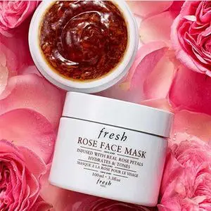 fresh馥蕾诗天然玫瑰润泽保湿补水面膜100ml
