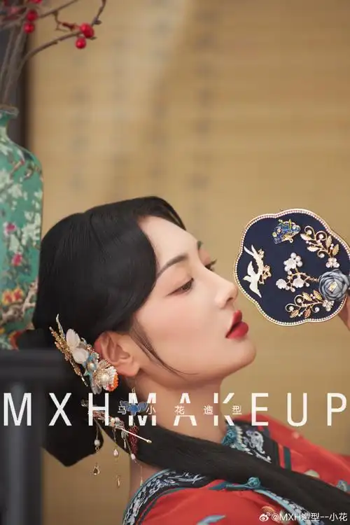 中式造型##美妆##成都新娘造型定制##成都新娘跟妆##学化妆##化妆进修