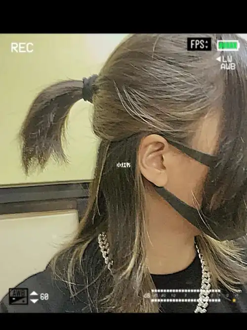 留了三个月的短发,再尝试绑武士头贼好看