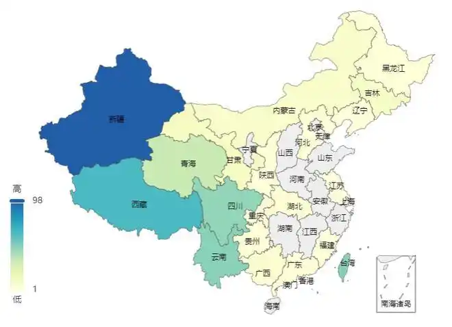 python可视化分析10年地震分布|python|中国地震台网|高德地图|经纬度