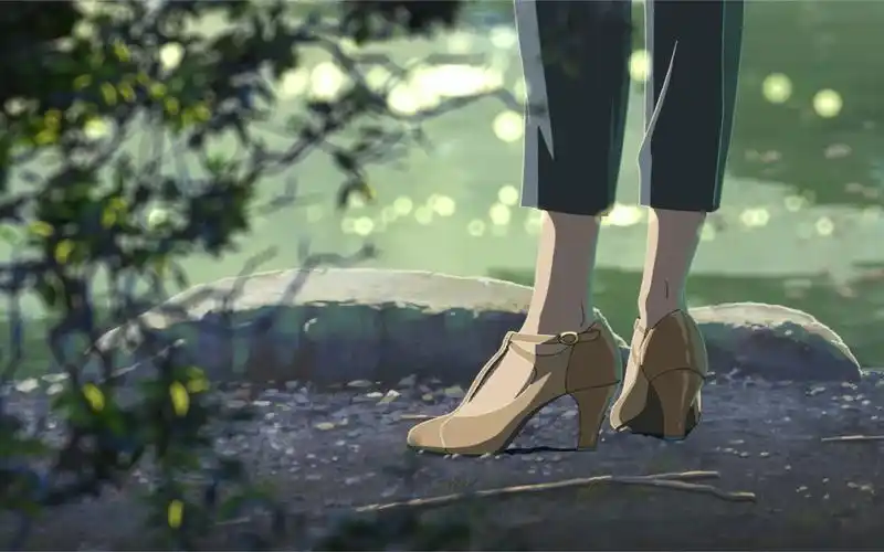 「言叶之庭/听见下雨的声音.」" 你还记得下雨的声音嘛? "