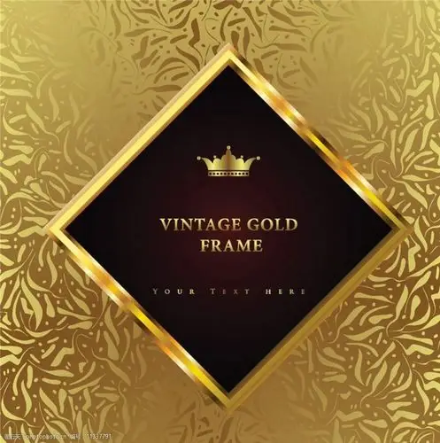 金色标志图标 金色图标 金色标志 黄金标志 土豪金 金色标签 金色logo