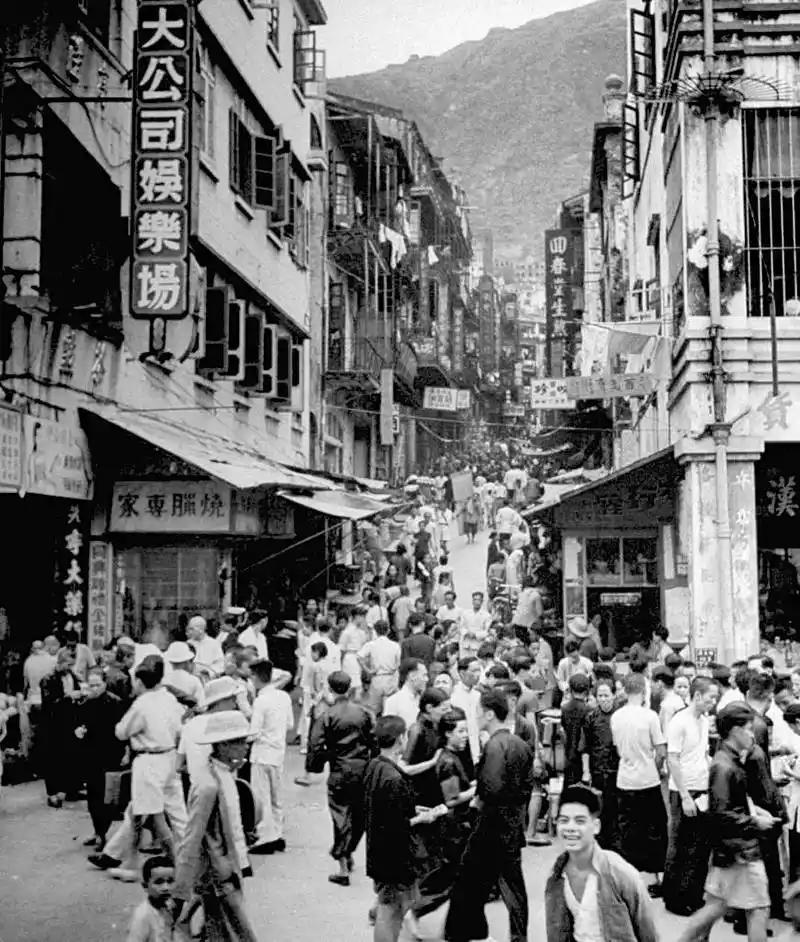 旧照老香港民生记录