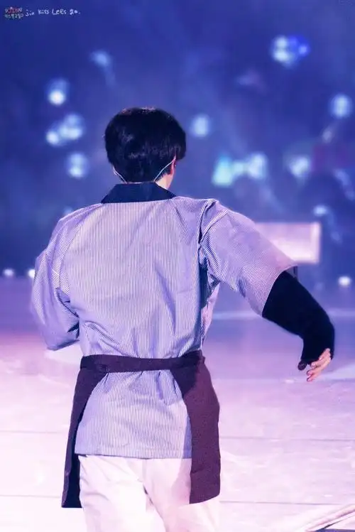 jin 金硕珍 bts 防弹少年团 日本横滨fan meeting 就连背影也很好看