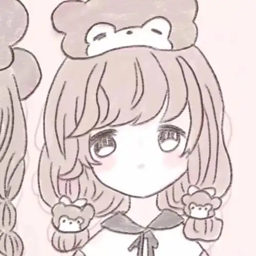 6318672379小水壶自描闺蜜头像