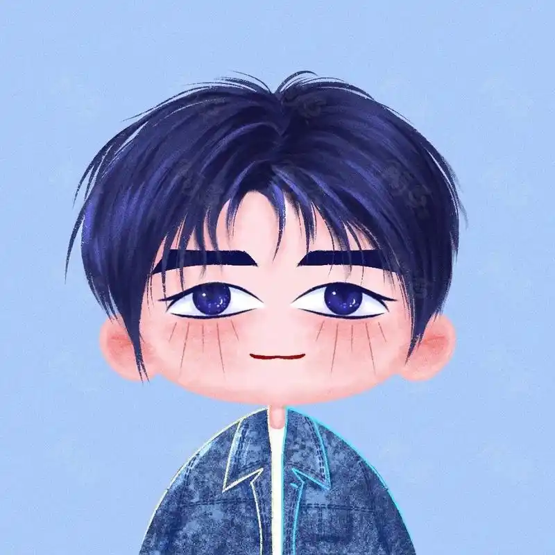 打卡q版头像73宋威龙 挑战画100位明星头像,第47位:宋威龙 下期画哪