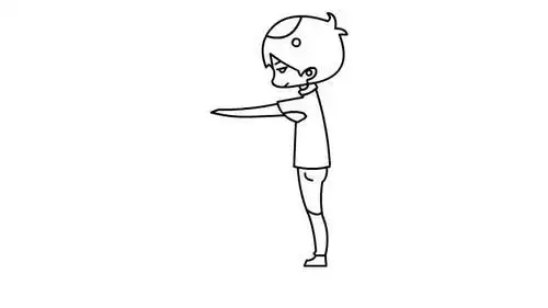 画一脚把人踹飞的简笔画有哪些好画又好看的简笔画侧面下跪小人简笔画