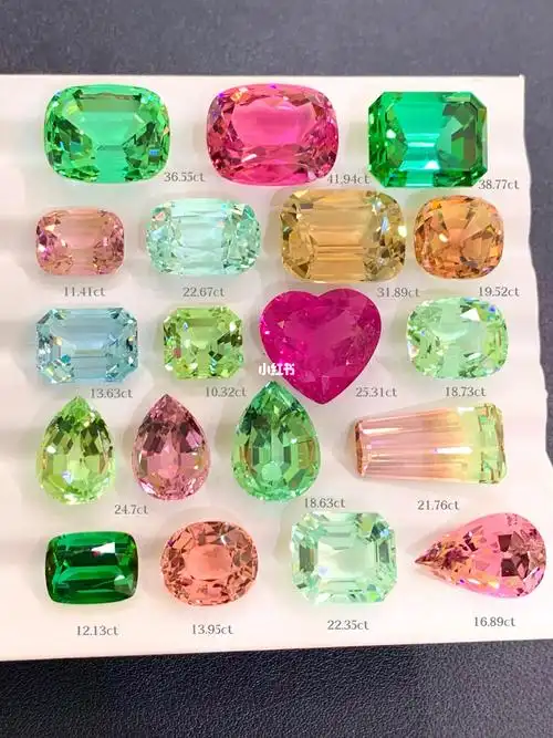 彩色宝石有你喜欢的一颗吗