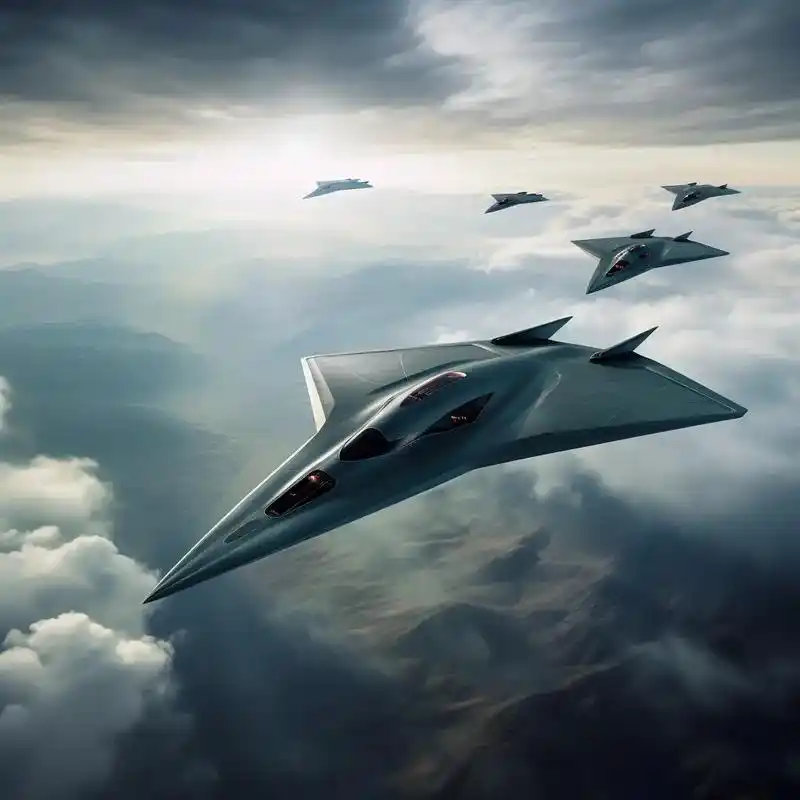 中国未来战机.#ai绘画#midjourney#科幻画#军事 - 抖音