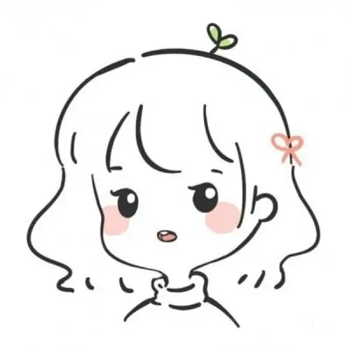 很可爱的简笔画女孩 众生平庸,你_女生头像_我要个性网
