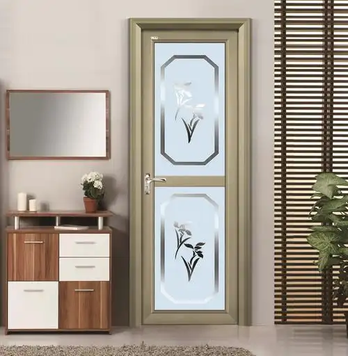 【厂家直销】铝合金门 玻璃卫浴门 宽包边