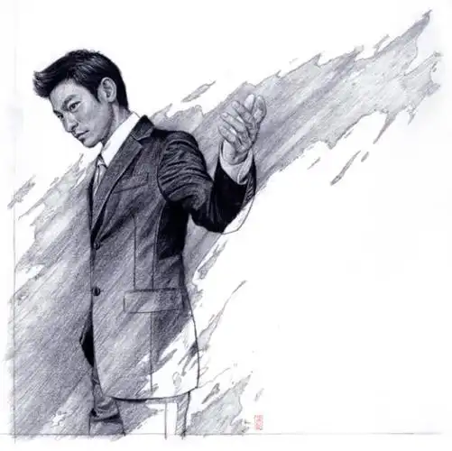 刘德华素描