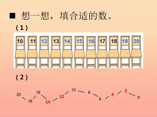 2019秋一年级数学上册第四单元1120各数的认识第8课时整理与复习课件2