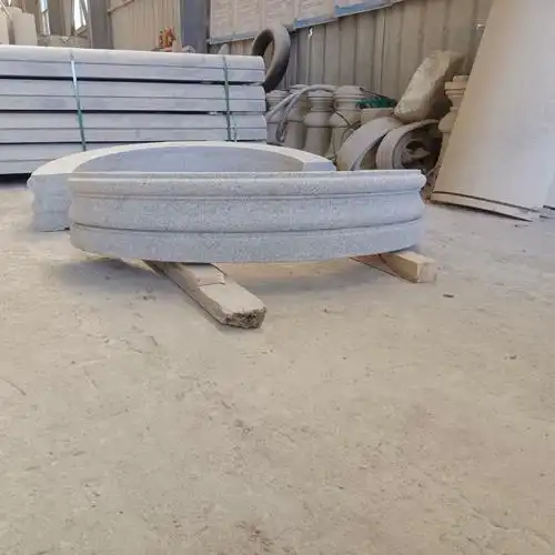 花岗岩树坑石市政城市绿化树围石 大理石花池石树穴石树池石路缘