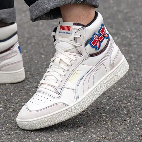 puma彪马奥运联名板鞋男女鞋2021秋季新款运动鞋高帮休闲鞋374072