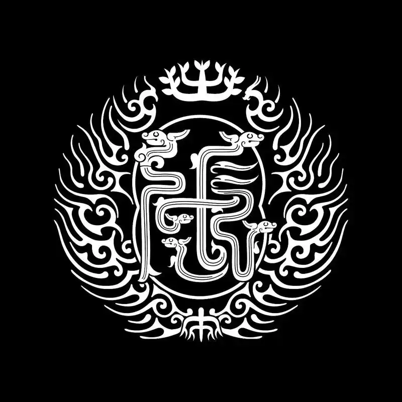 姓氏logo设计-02-张 张字原意为用力拉开弓弦,准备射箭,故有弓长张一