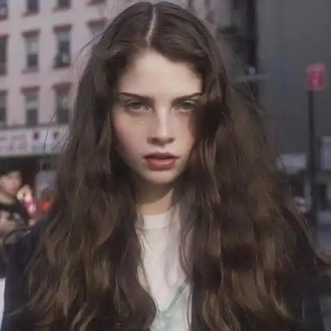 欧美风真人女生头像潮流高冷范