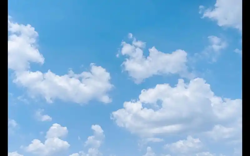 天空飘来n朵云,极度舒适的云朵 4k延时摄影