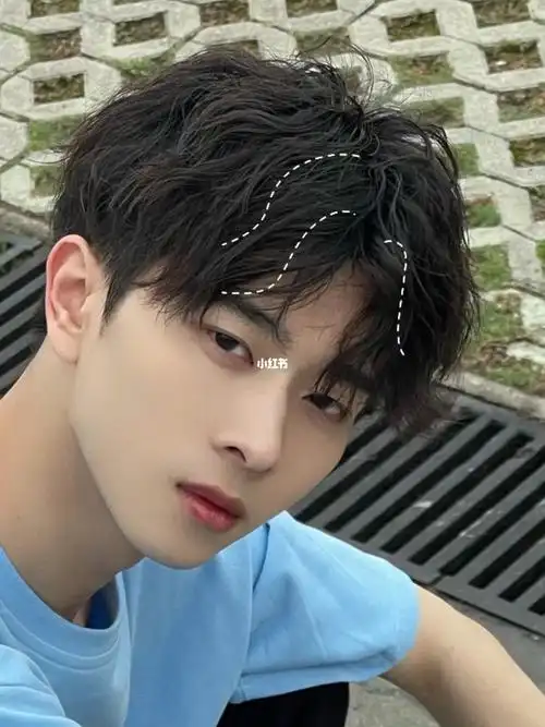 男生发型设计93韩式羊毛卷97适合各种脸型烫发