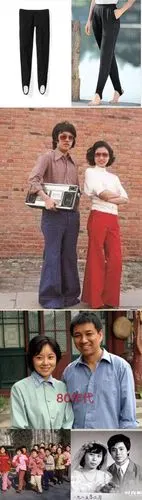 改革开放40周年衣服的变化(306贾悦潼)