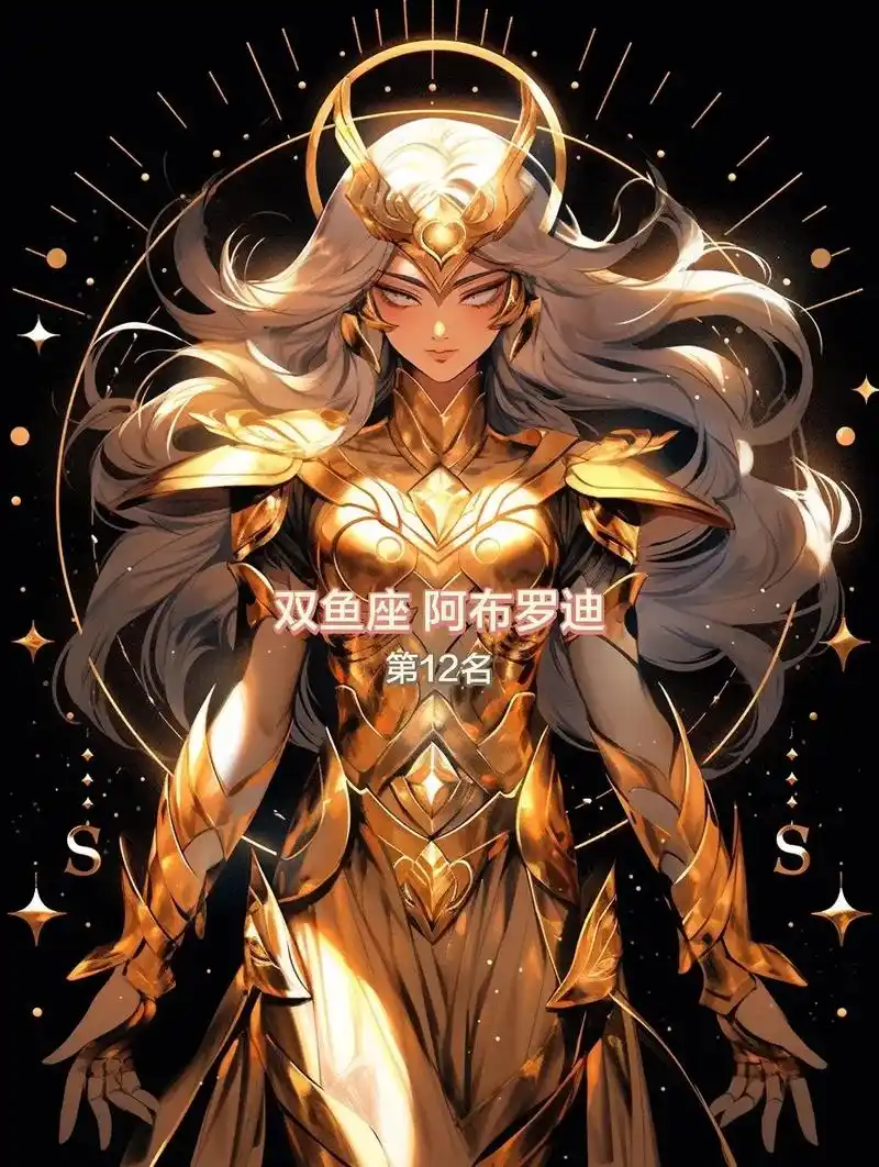 圣斗士星矢:十二黄金圣斗士战力榜,日本官方排名!#圣斗士星矢 - 抖音