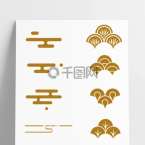 底纹纹理花纹矢量素材中国风木纹雕花窗户古代窗户窗花图案古风格中国