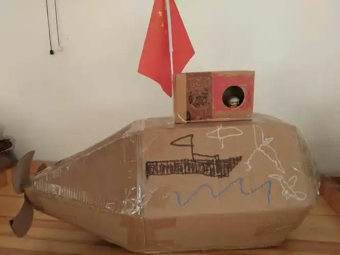 金霞美墅果果班"军事模型"亲子手工制作大赛